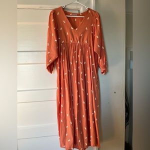 Bobo Choses Pink Midi Dress XS